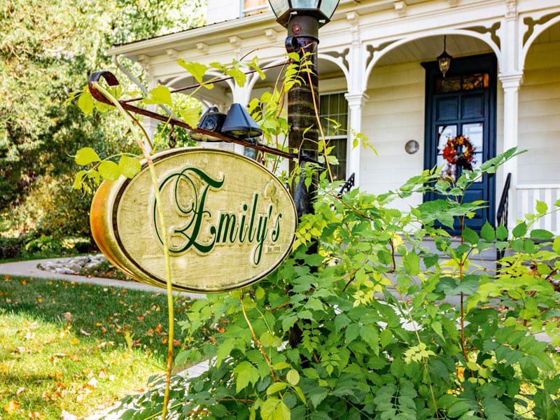 Emily's Bed and Breakfast in Lattimer, Pennsylvania in the Pocono Mountains.